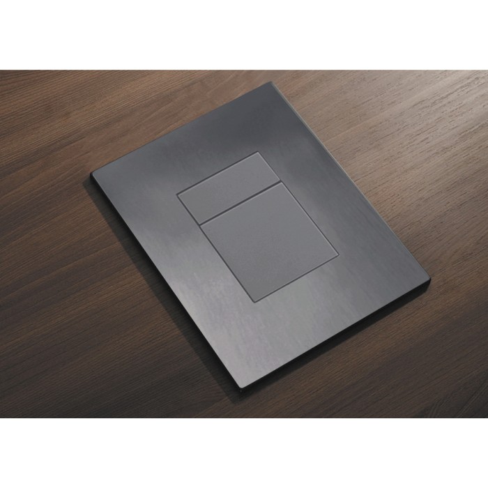 Панель змиву пластикова Koer KT-0607-07 157x198x3mm, кнопка квадратна (KR5345)