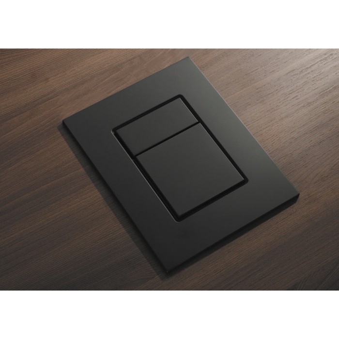 Панель змиву пластикова Koer KT-0607-05 157x198x3mm, кнопка квадратна (KR5346)