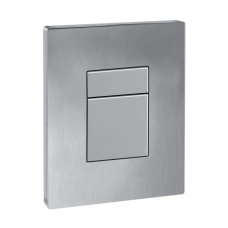 Панель змиву Koer KT-0607-02 157x198x3mm пластикова, кнопка квадратна (SS Color) (KR6239)