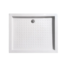 Душовий піддон з сифоном прямокутний Mixxus HARD ST01-100x80x13 NEW діаметр зливу 52 мм (MI8430)
