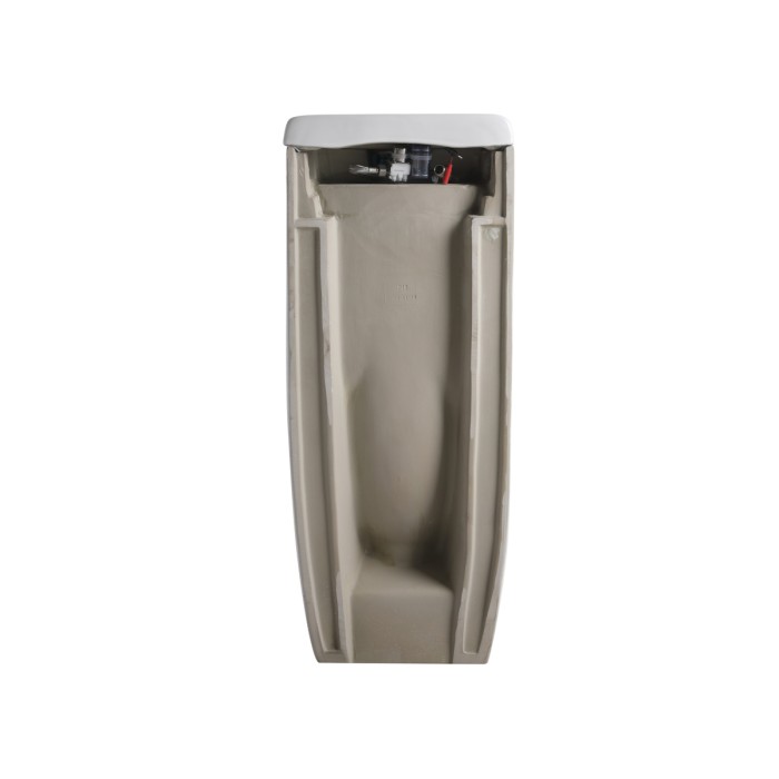 Пісуар підлоговий Mixxus Premium BEVEL-0901 380x405x1000mm з ІЧ-датчиком автоматичного змиву (MP6665)