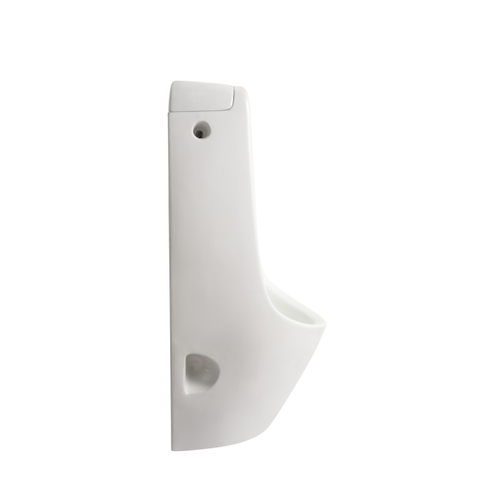 Пісуар підвісний Mixxus Premium BEVEL-1001 390x395x795mm з ІЧ-датчиком автоматичного змиву (MP6661)