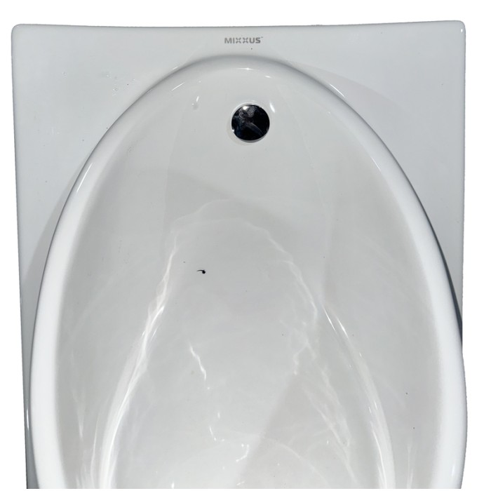 Пісуар підвісний Mixxus Premium BEVEL-1005 380x420x750mm з краном для пісуара (MP6664)