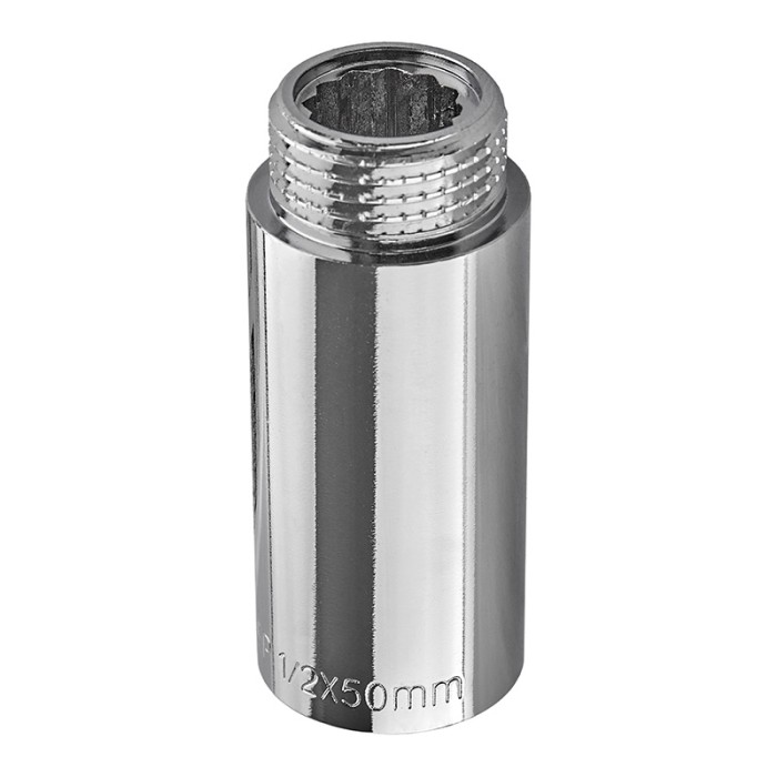 Подовжувач Europroduct EP.E050.Chr - 1/2"MF-50мм хром (EP6127)