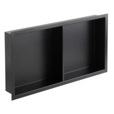 Полиця-ніша для ванної кімнати Mixxus Premium NICHE-0103 BLACK із нержавіючої сталі SUS304 (MI6682)