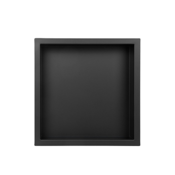 Полиця-ніша для ванної кімнати Mixxus Premium NICHE-0101 BLACK із нержавіючої сталі SUS304 (MI6678)