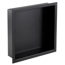 Полиця-ніша для ванної кімнати Mixxus Premium NICHE-0101 BLACK із нержавіючої сталі SUS304 (MI6678)