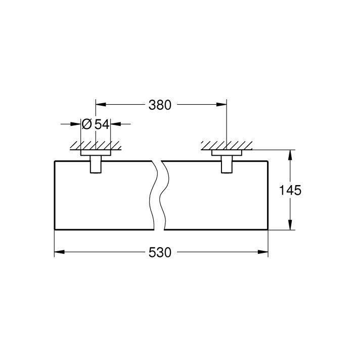 Скляна поличка Grohe Essentials New (40799001)