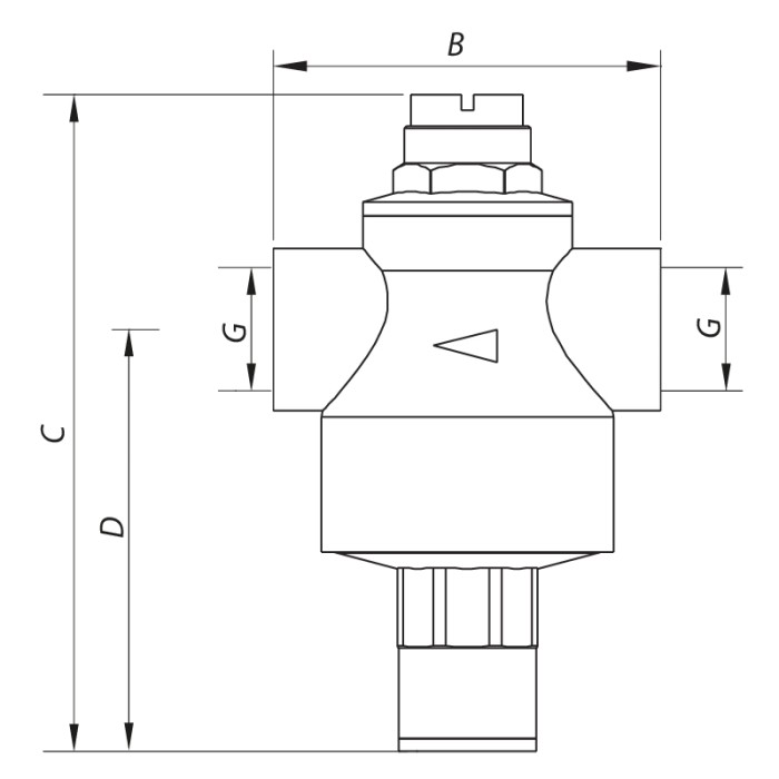 Редуктор тиску KOER KR.1251 1/2 "(KR2660)