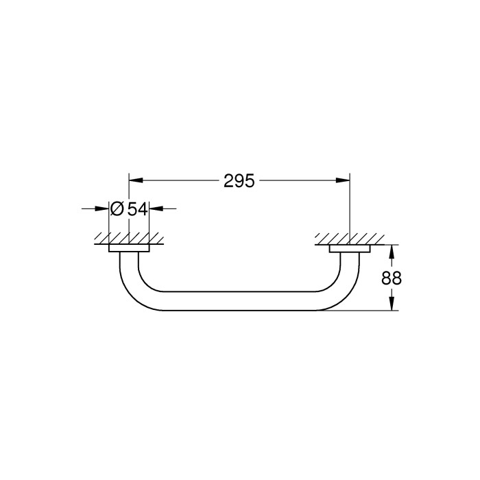 Поручень для ванної Grohe Essentials New (40421001)