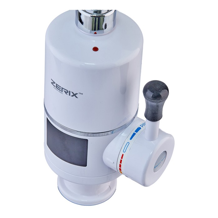 Водонагрівач 3,3 kW проточний, рефлекторний вилив, RESET, на мийку ZERIX ELW41-F (ZX4700)