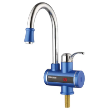 Водонагрівач 3 kW проточний, з індикатором температури, RESET, на мийку MIXXUS Electra 240-E BLUE (колір блакитний) (MI2747)