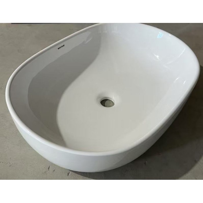 Раковина накладна MIXXUS PREMIUM ELLIPSE-0105 600х400х150mm (MP6563)
