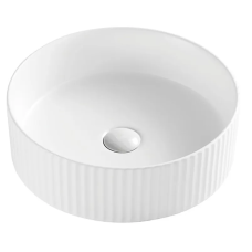 Умивальник накладний керамічний Mixxus Premium Wave-0101 400x400x125mm (MP6491)