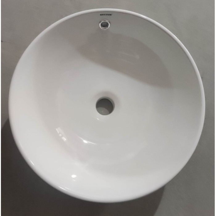 Раковина накладна Mixxus Premium ELLIPSE-0205 430х430х150mm з переливом (MP6530)
