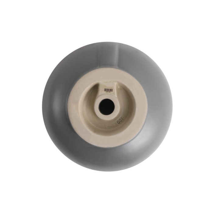 Раковина накладна Mixxus Premium TOPPER-0201 GRAY 410x410x165mm з переливом (MP6649)