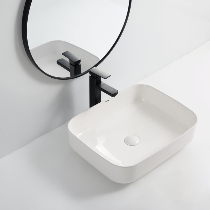 Раковина накладна Mixxus Premium DIVERSE-0110 500х390х130mm (MP6516)
