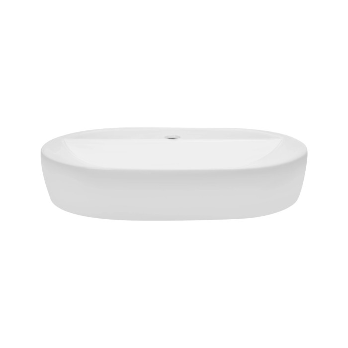Раковина накладна Mixxus Premium ELLIPSE-0204 600х380х115mm з отвором під змішувач (MP6679)