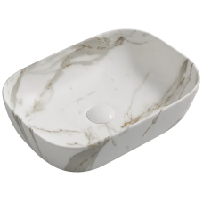 Раковина накладна MIXXUS PREMIUM DIVERSE-0114 MARBLE 455х325х135mm (MP6545)