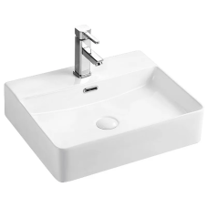 Раковина підвісна-накладна MIXXUS PREMIUM QUADRO-0201 500х440х120mm (отвір під змішувач, перелив) (MP6478)