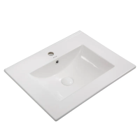 Раковина меблева Mixxus Premium CUBIC-1501 610х460х170mm з отвором під змішувач та переливом (MP6495)