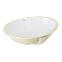 Вбудована раковина 55 Grohe Bau Ceramic (39423000)