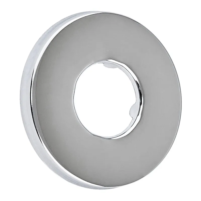 Чашка декоративна Zerix RST-01 Chrome (кругла) з нержавіючої сталі SUS304 (колір хром) (ZX5972)