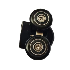 Ролики для душових кабін подвійні колеса MIXXUS PREMIUM ROLLERS SCP01-1 BLACK верхні (23mm для DIVERSE SC01,SC02,SD01) (MI7163)