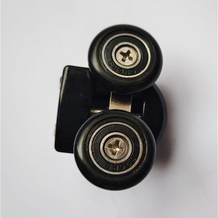Ролики для душових кабін подвійні колеса MIXXUS PREMIUM ROLLERS SCP05-1 BLACK верхні (25mm для DIVERSE SC03) (MI8168)
