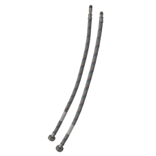 Гнучкі шланги для змішувача гайка 1/2'' - Штуцер M10 (120 см) 2 шт Zerix (ZX1577)