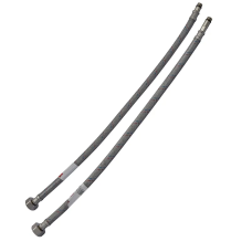 Гнучкі шланги для змішувача гайка 1/2'' - Штуцер M10 (50 см) 2 шт (силик. оболонка) Zerix (ZX3029)