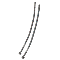 Гнучкі шланги для змішувача гайка 1/2'' - Штуцер M10 (100 см) 2 шт Zerix (ZX1576)
