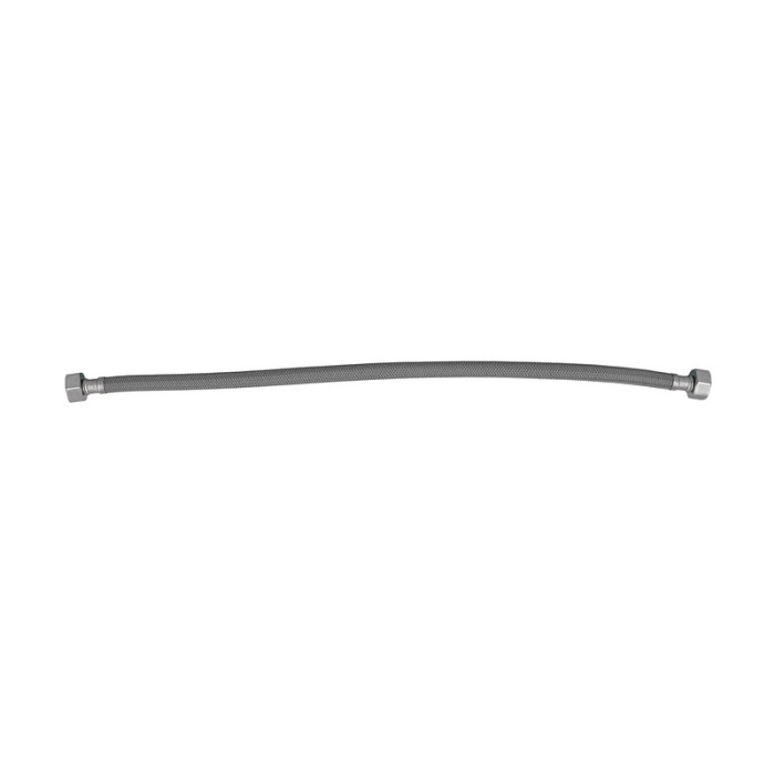 Гнучке підведення Zerix ZHN-02-F1/2"xM10-040 (нейлонове обплетення, гайки нерж) (пара) (ZX5156)