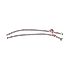 Гнучкі шланги для змішувача гайка 1/2'' - Штуцер M10 (120 см) 2 шт (силик. оболонка) Zerix (ZX3033)
