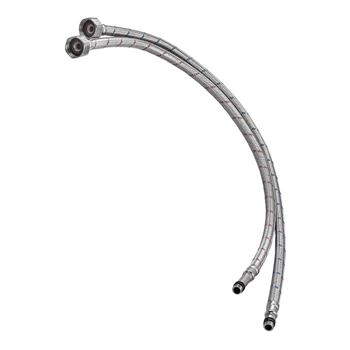 Гнучке підведення Champion FH-01-F1/2"xM10-60 нержавійка (пара) (AC0669)