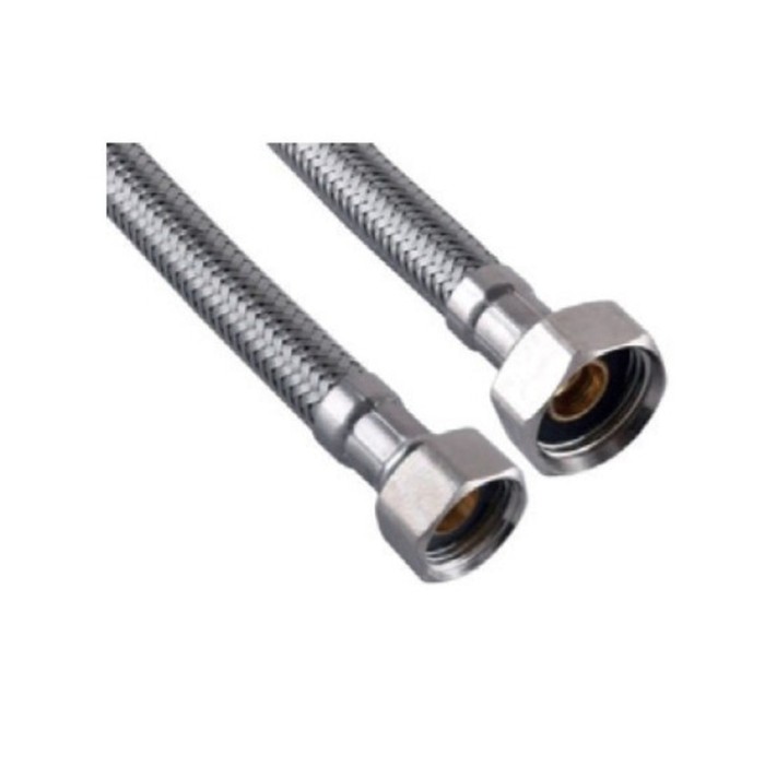 Гнучке підведення Zerix ZHN-02-FF1/2"-060 (нейлонове обплетення, гайки нерж) (ZX5140)