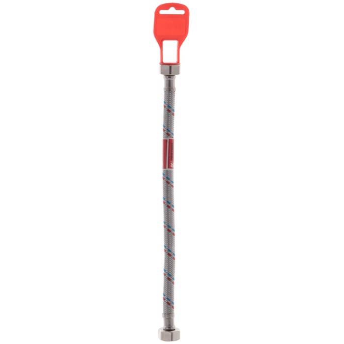 Гнучкий шланг для підключення води гайка 1/2'' - гайка 1/2'' (30 см) Koer (KR0252)
