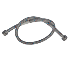 Гнучкий шланг для підключення води гайка 1/2'' - гайка 1/2'' (100 см) Zerix (ZX1554)