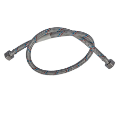 Гнучкий шланг для підключення води гайка 1/2'' - гайка 1/2'' (30 см) Zerix (ZX1549)