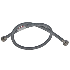 Гнучке підведення Zerix ZHN-02-FF1/2"-030 (нейлонове обплетення, гайки нерж) (ZX5137)