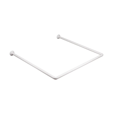 Штанга для шторки П-подібна універсальна Mixxus CRA-U-80x80x80 80x80x80cm, 80x160cm, 240cm (алюміній) (БЛІСТЕР) (AC3592)