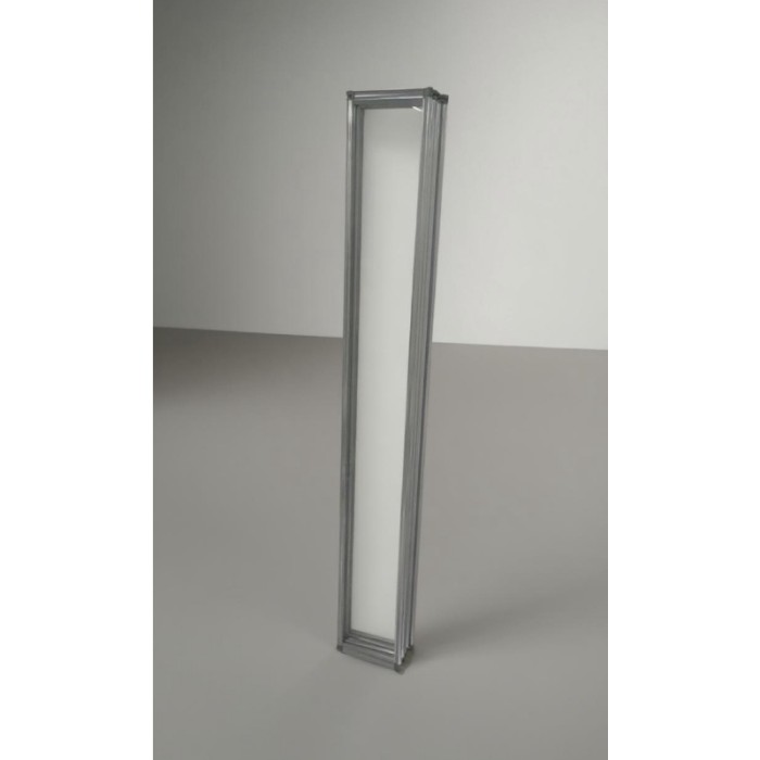 Шторки скляні на ванну складні Koer SR BS07-80x140-TR-01 прозоре скло Easy Clean 4мм, хром (KR5948)