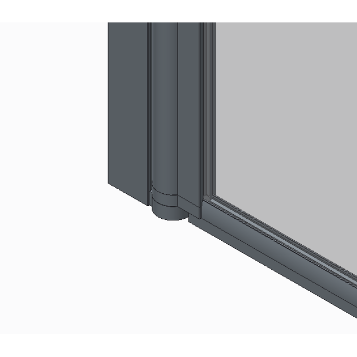 Шторки скляні на ванну Koer SR BS01-80x140-TR-01 прозоре скло 6мм, хром (KR5400)