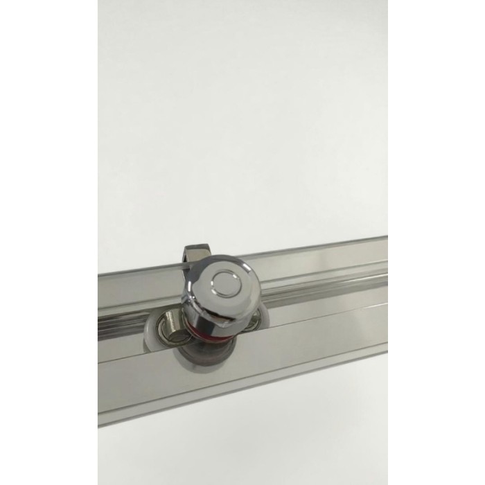 Шторки скляні на ванну розсувні Koer SR BS06-120x150-TR-01 прозоре скло Easy Clean 6мм, хром (KR5945)
