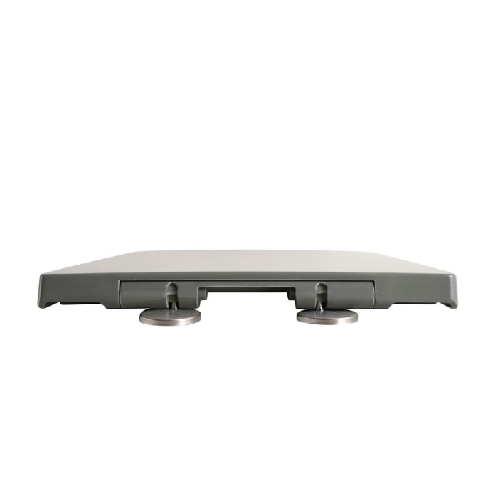 Сидіння-кришка для унітазу Mixxus Premium SEAT COVER QUADRO-2004 GRAY 425х358х32mm дюропласт (MP6686)