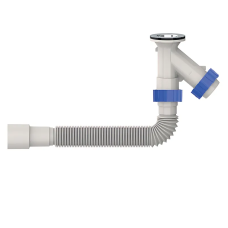 Сифон для умивальника Mixxus SU-08 1 1/4"x40 компактний 40*40/50 (MI8188)