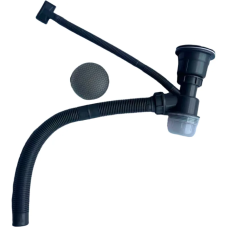 Сифон для кухонної мийки ZERIX SK-05-A 3 1/2"x40 DECOR GRAPHITE (колір графіт) (ZX6201)