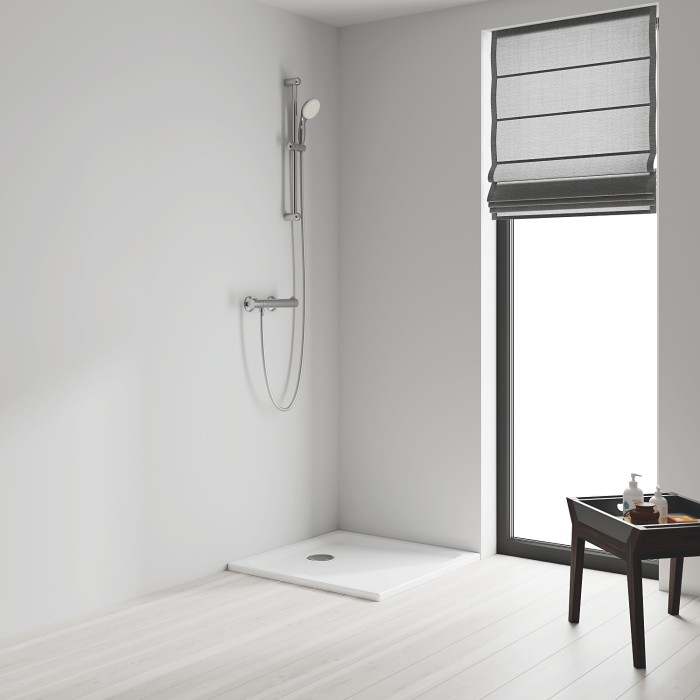 Душовий гарнітур зі штангою, 1 режим струменю Grohe New Tempesta Classic (27853001)