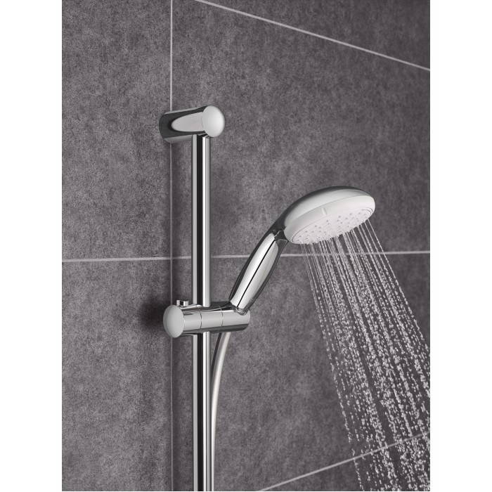 Душовий гарнітур зі штангою, 1 режим струменю Grohe New Tempesta Classic (27924001)