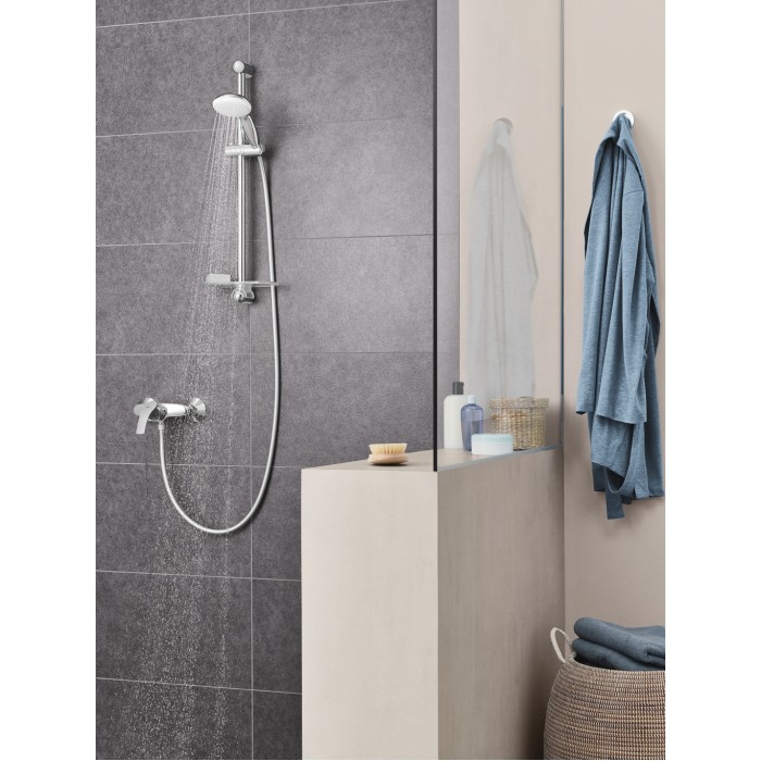Душовий гарнітур зі штангою, 1 режим струменю Grohe New Tempesta Classic (27924001)
